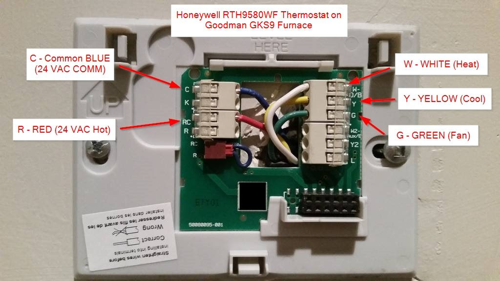 Honeywell Wi Fi Thermostat Wiring Diagram - Wiring Diagram