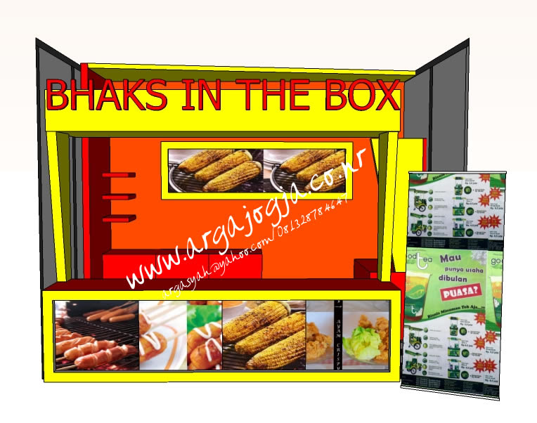  Contoh  Stand  Bazar  Makanan Desain Event