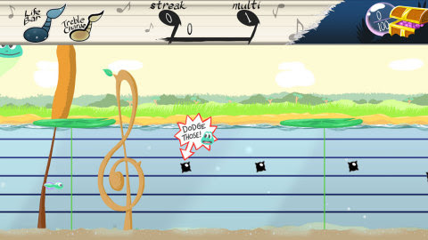 In Tadpole Treble, get ready for a creative adventure as you swim through sheet music and avoid the  ... 