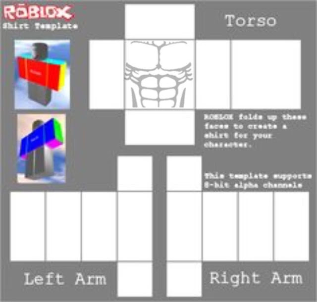 roblox free abs t shirt