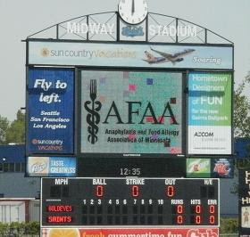 AFAA at St. Paul Saints 5/13/2012