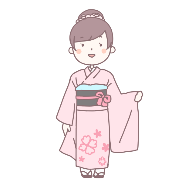 綺麗な着物 イラスト 簡単 女 ただのディズニー画像