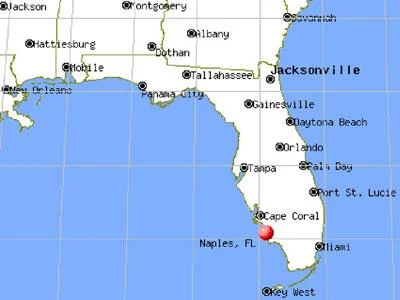 Map Naples Florida Area Florida Map 2018