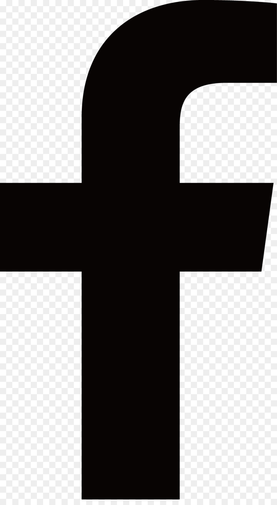 Transparent Background Facebook Icon White