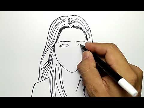 Kumpulan Mewarnai Gambar Sketsa Wanita Rambut Pendek 