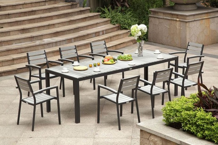 Find modern tables and chairs designed for patios, gardens, yards and any outdoor for example, tables and chairs in metal, steel and plastic require very little maintenance. Furniture Modern Iron Patio Furniture Fine On For Metal Chairs Outdoor Amazing Of 5 Modern Iron Patio Furniture Brilliant On Inside Retro Metal Of With Outdoor Home Gallery 26 Modern Iron Patio