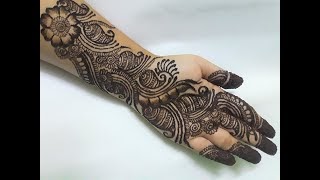 Simple And Stylish Mehndi Designs For Front Hands Cute Mehndi Design