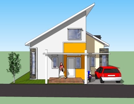 Desain Rumah  Satu Setengah  Lantai Mainan Anak