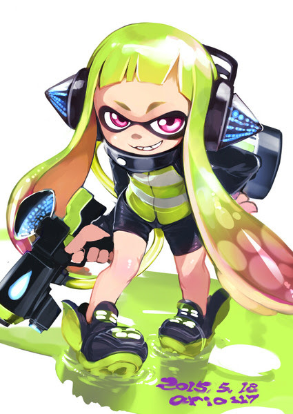 かっこいい ガール スプラトゥーン イラスト 5716 Josspictureynkw8