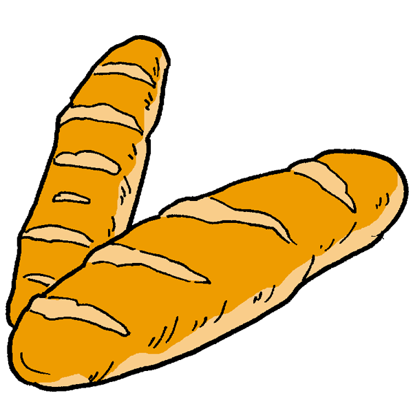 ベストフランス パン イラスト 無料イラスト集