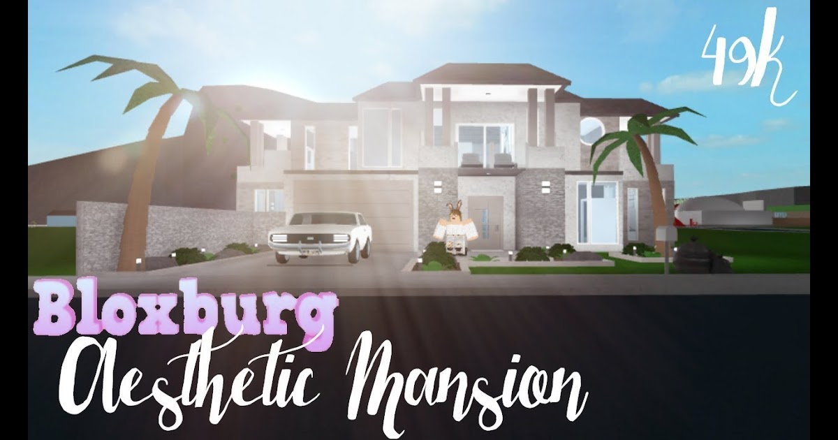 Bloxburg Aesthetic Family Mansion 49k Youtube - aesthetic family house roblox bloxburg