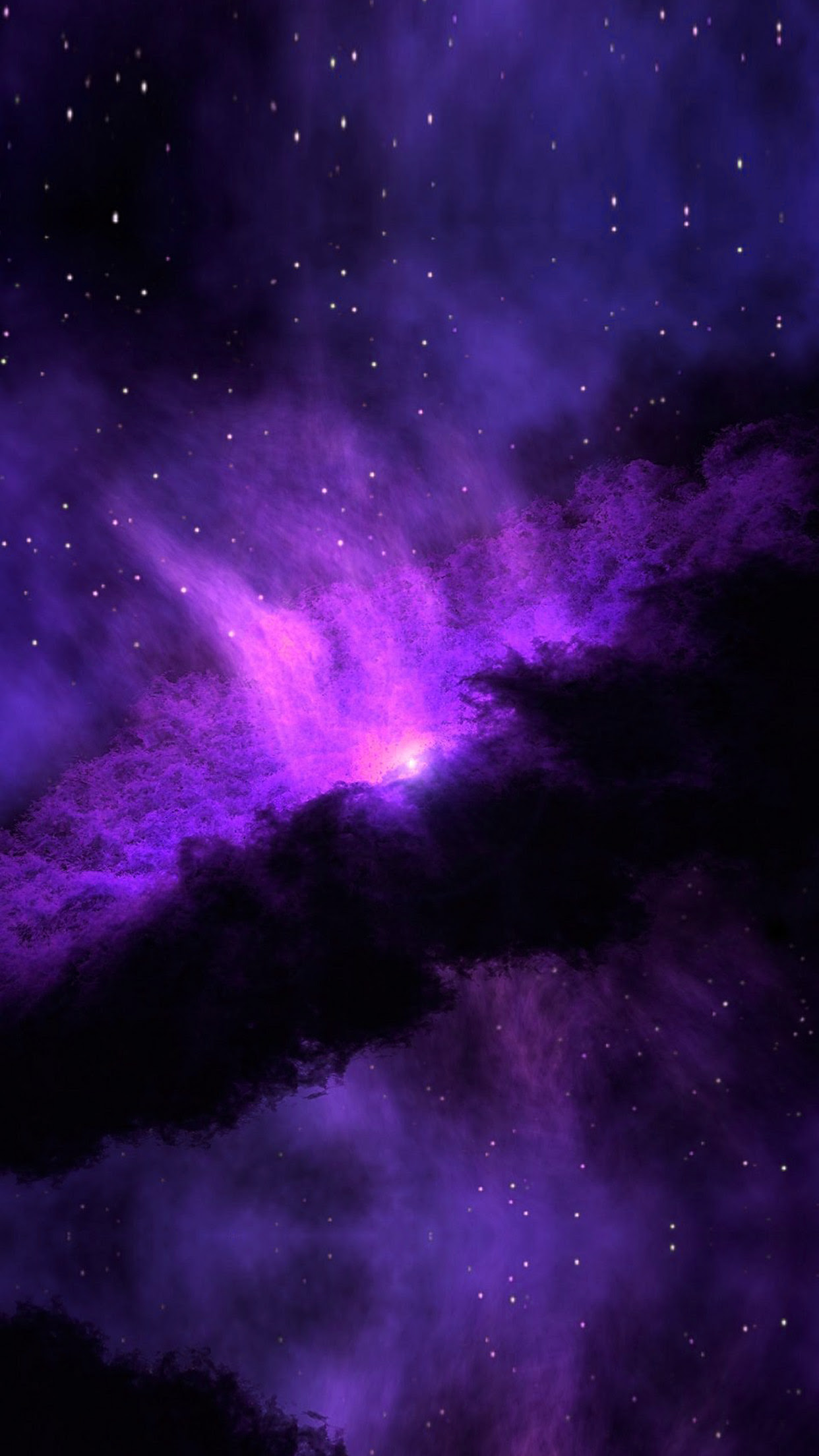 Color matching for repair, colour combination for bedroom, dark purple, deep purple, delicate colors for the bedroom,. Iphone6papers Com Iphone 6 Wallpaper Nc48 Space Blue Purple Nebula Star Awesome