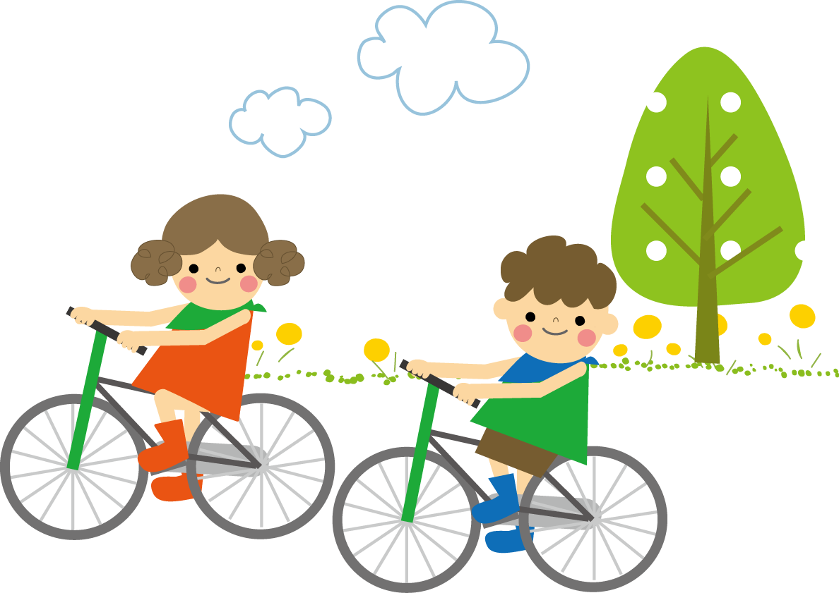 美しい花の画像 ロイヤリティフリー自転車 乗る イラスト