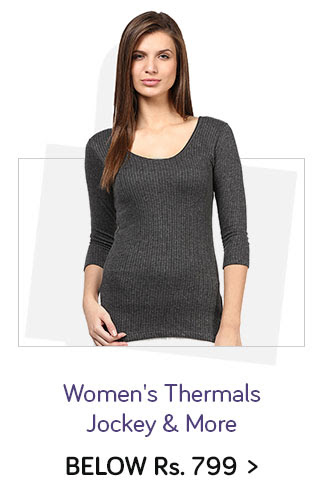 Women's Thermals - Below Rs.799 - Jockey & more