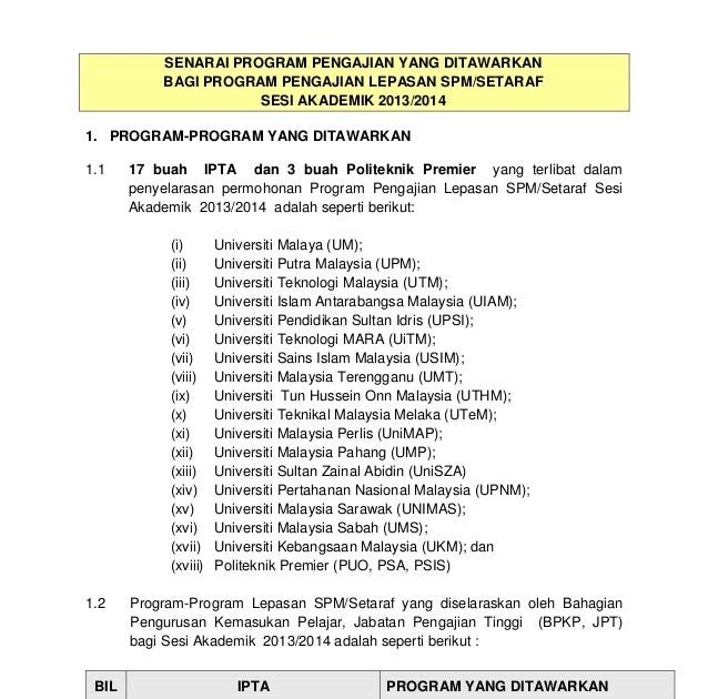 Contoh Surat Rayuan Permohonan Diploma - Kuora z