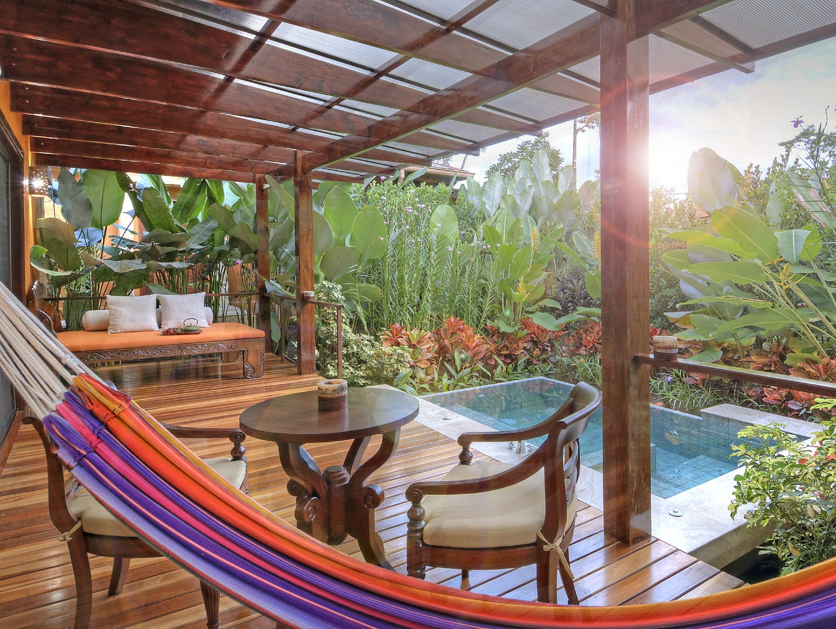 The Nayara Hotel, Spa & Gardens in La Fortuna de San Carlos, Costa Rica, is the No. 2 hotel in the world, according to Trip Advisor's 2015 Travelers' Choice awards.