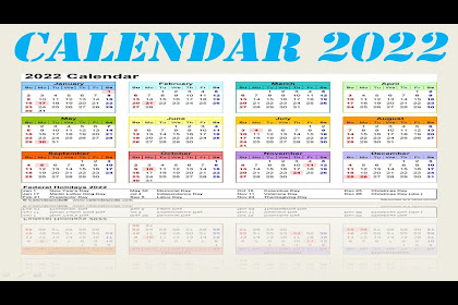 Calendar 2022