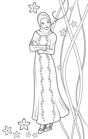 Design a new line of chic colorful clothing for barbie to wear with the printable paper doll coloring page. Fulla Doll Coloring Page Free Printable Coloring Pages