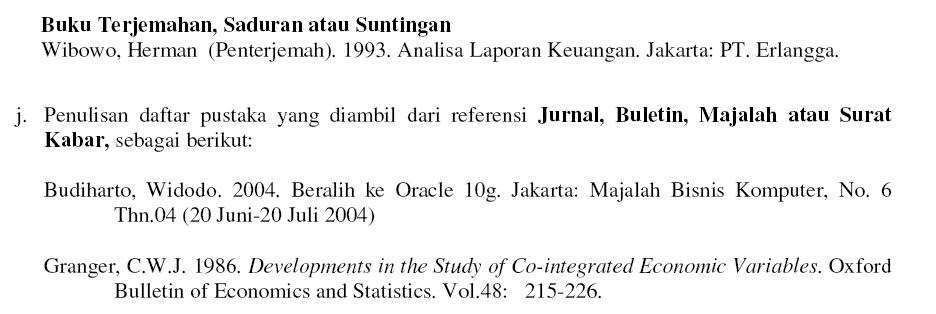 Contoh Footnote Dari Koran - Contoh Yes