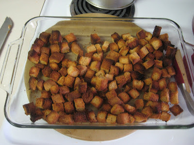 Safely Gathered In: How To: Make Croutons