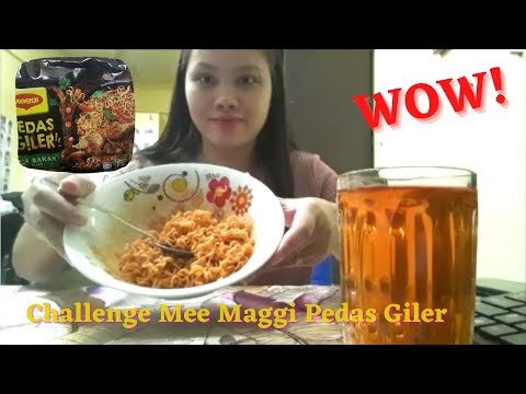 Challenge Eat Mee Maggi Pedas Giler ( Ayam Bakar)