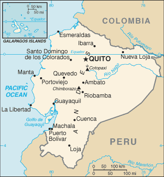 68 overall in the u.s. Ecuador Geographie Und Karte