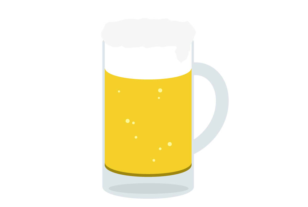 最高の無料イラスト 新着フリー 素材 ビール