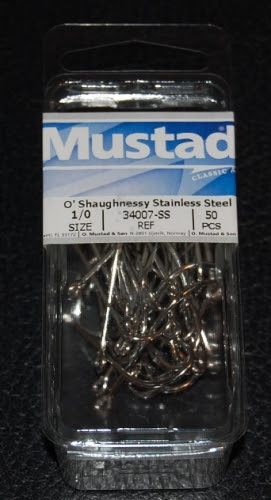 60pcs o'shaughnessy fishing hook saltwater stainless steel 34007 long shank hook. Mustad 34007 Ss Stainless Steel O Shaughnessy Hooks Size 1 0 Jagged Tooth Tackle