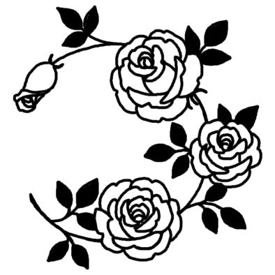 無料ダウンロード かっこいい 白黒 薔薇 イラスト 最高の新しい壁紙aahd
