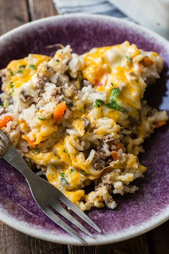 Diabetic Dinner Made With Ground Beef Recipe : Cheesy ...