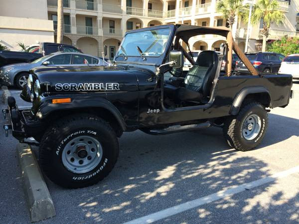 Find lots, acreage, rural lots, and more on zillow. 1981 Jeep Scrambler Cj8 V6 Auto For Sale Santa Rosa Beach Fl Craigslist