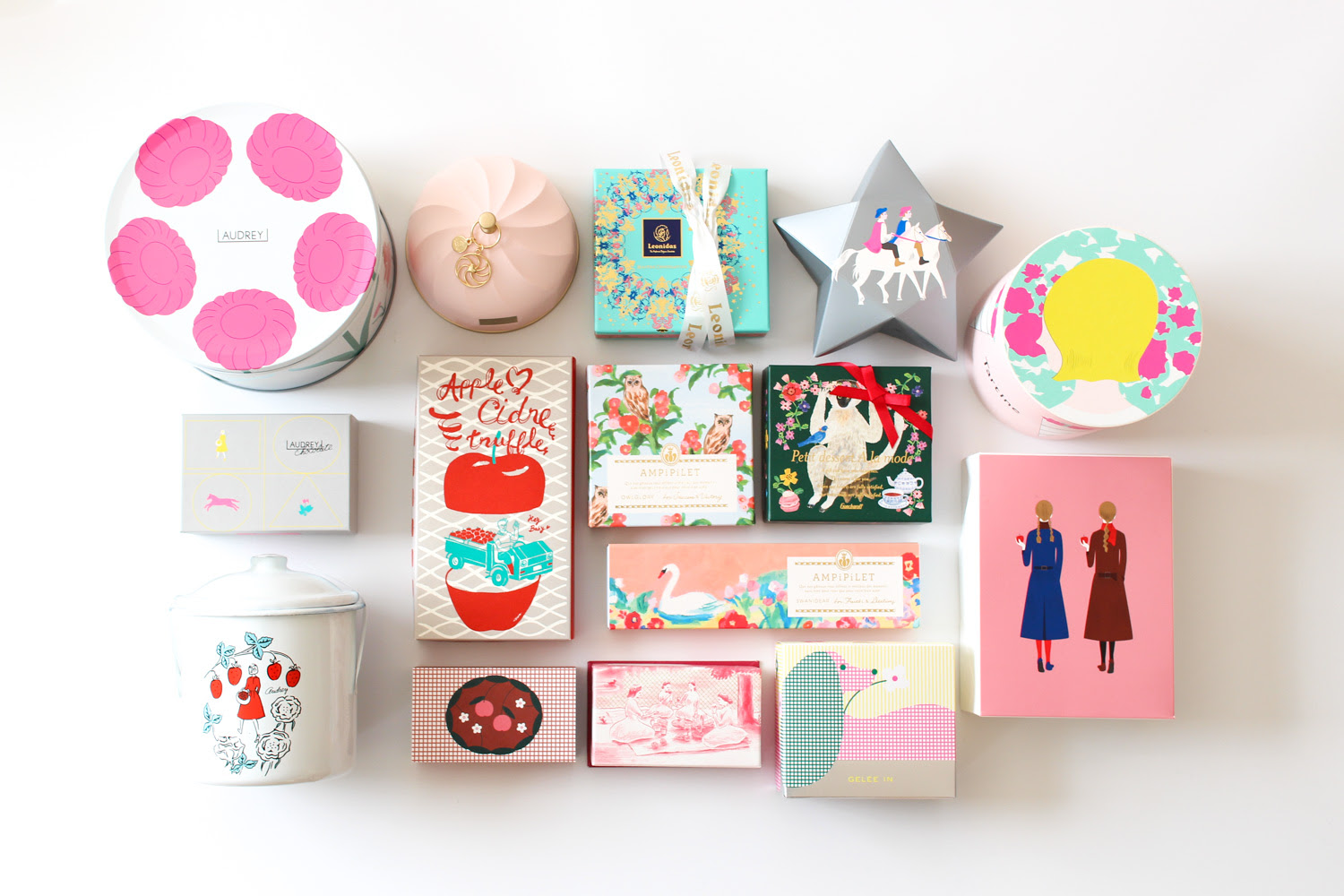 ぜいたくバレンタイン パッケージ かわいい 日本のイラスト