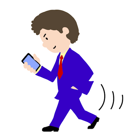 50 歩き スマホ イラスト スーパーイラストコレクション