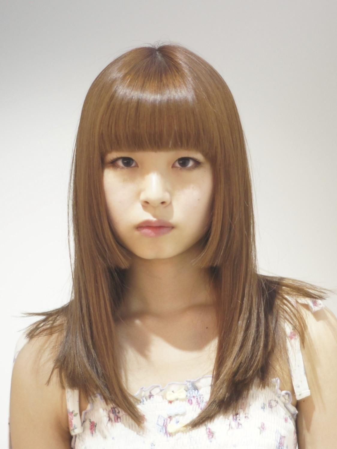 優雅 姫 カット Daoko 髪型 ヘアスタイルギャラリー