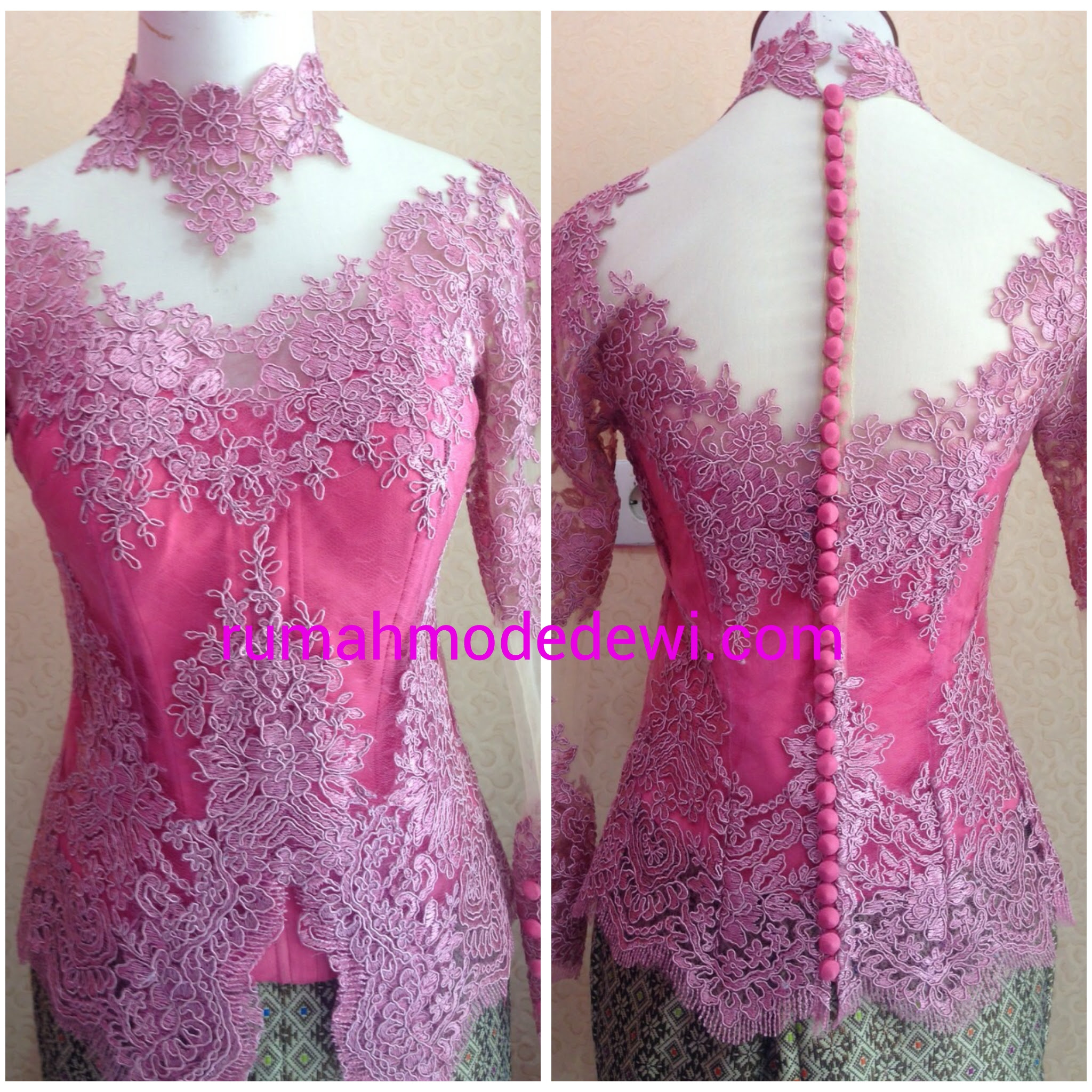 Download now inspirasi baju pengantin adat batak modern toko spesialist kebaya. 89 Gambar Model Kebaya Kancing Belakang Kekinian