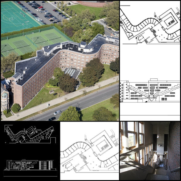 Dieses & viele weitere englische bücher versandkostenfrei bei thalia bestellen! World Famous Architecture Cad Drawings Mit Baker House Dormitory Alvar Aalto