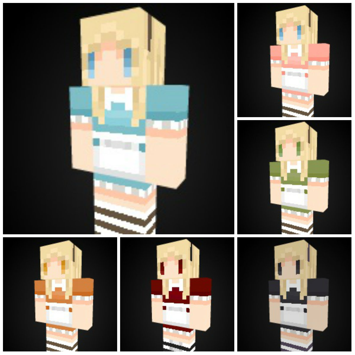 驚くばかりマイクラpe スキン 配布 アニメ 最高のアニメ画像