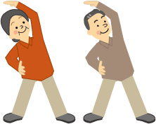 ダウンロード済み 高齢者 運動 イラスト 高齢者 体操 運動 イラスト 無料