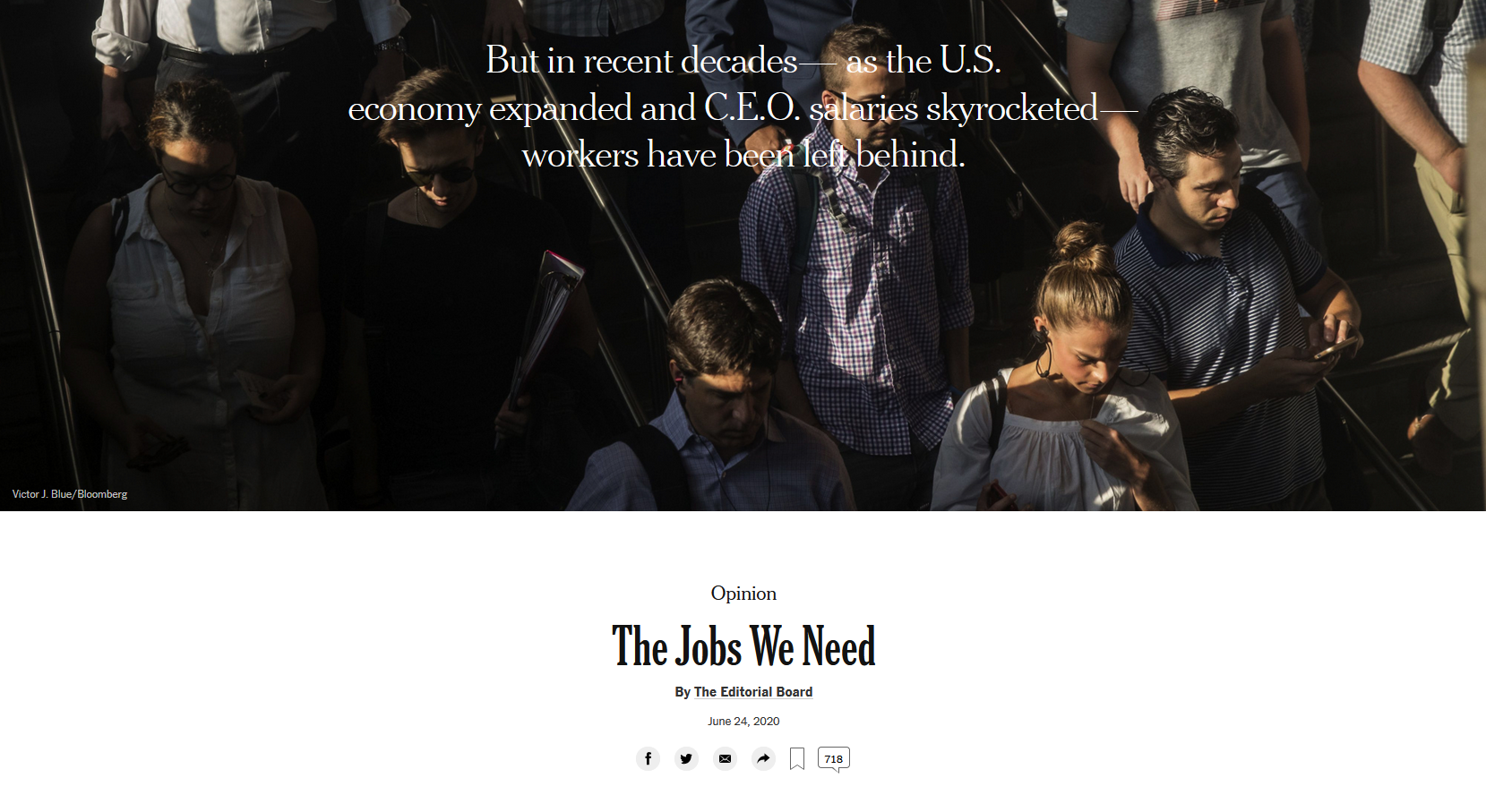 New York Times: The Jobs We Need