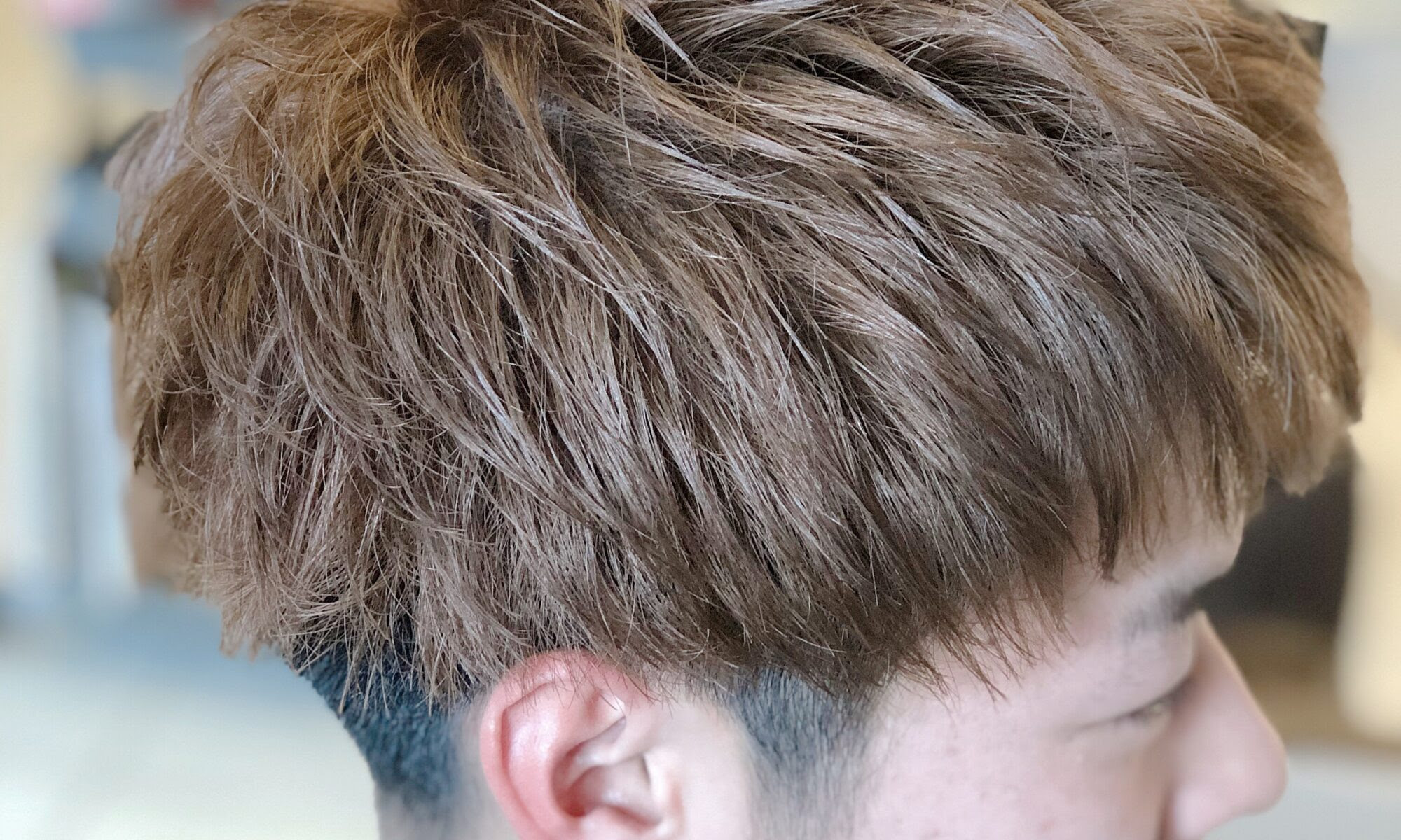 年のベスト メンズ ミルク ティー アッシュ ベストヘアスタイル