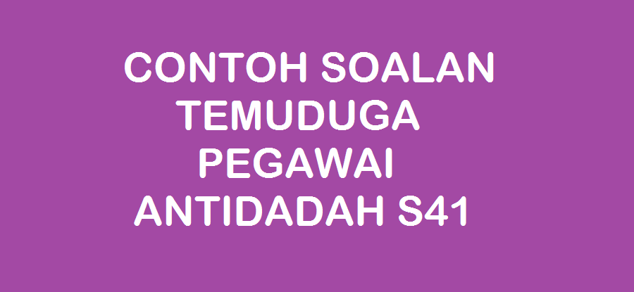 Contoh Soalan Lazim Temuduga Kerajaan - Jam Simbok