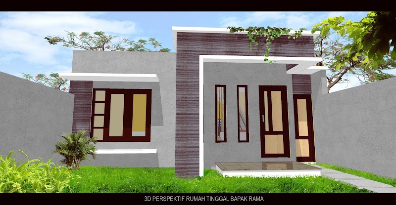 25+ Biaya Bikin Rumah Ukuran 7x12, Konsep Terkini!