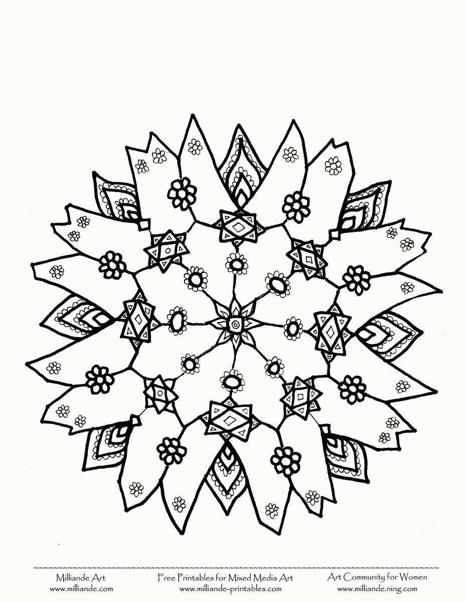 I'd love it if you shared with me your coloring, by posting to the coloring tribe group, to my facebook page or by emailing it to me. Free Snowflake Coloring Page Free Download Free Clip Art Free Clip Art On Clipart Library