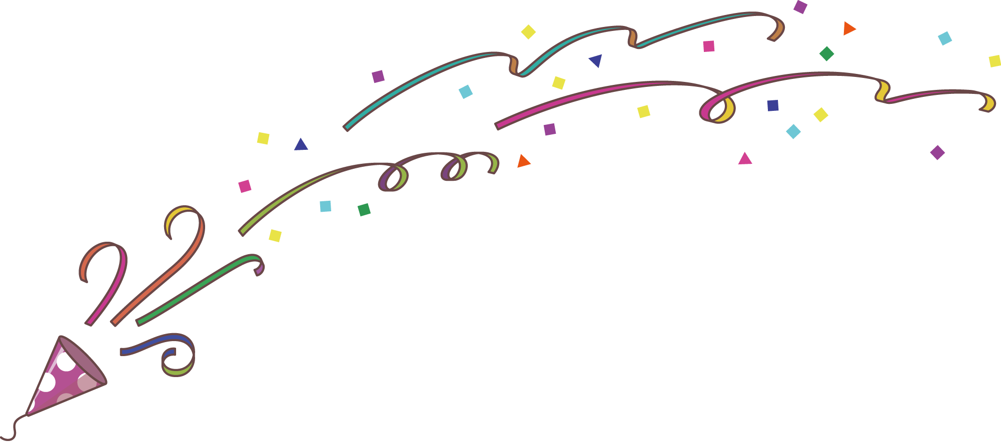 かわいい 手書き クラッカー イラスト Combrojosevzp