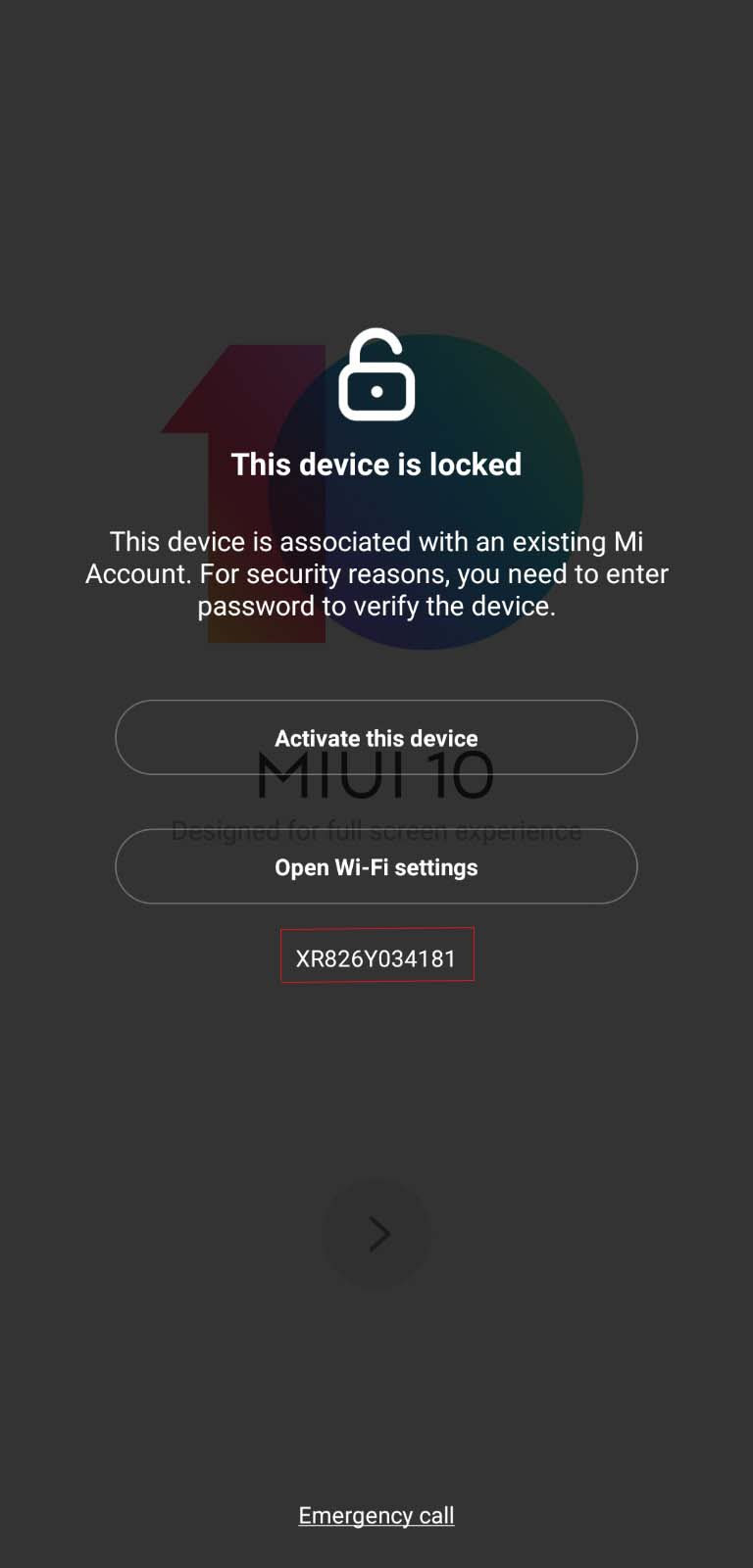 Hapus Micloud / Klik hapus perangkat saya, lalu masukkan ...