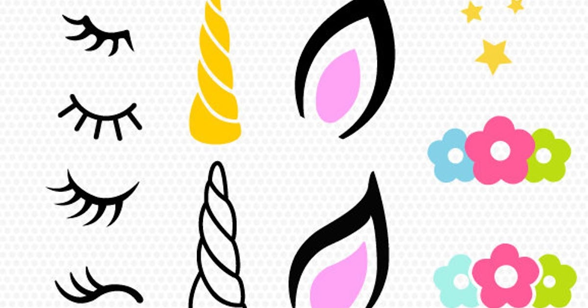 Diy Unicorn Horn, Ears And Eyes Template : Image result for unicorn ears template | Unicorn | Unicorn ... : Unicorn eyes and ears stencil set evil cake genius.