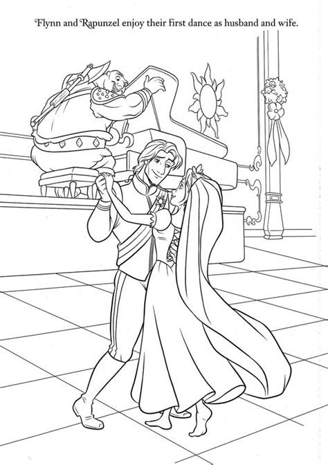 Download Disney Princess Coloring Pages Rapunzel And Flynn - Learn ...