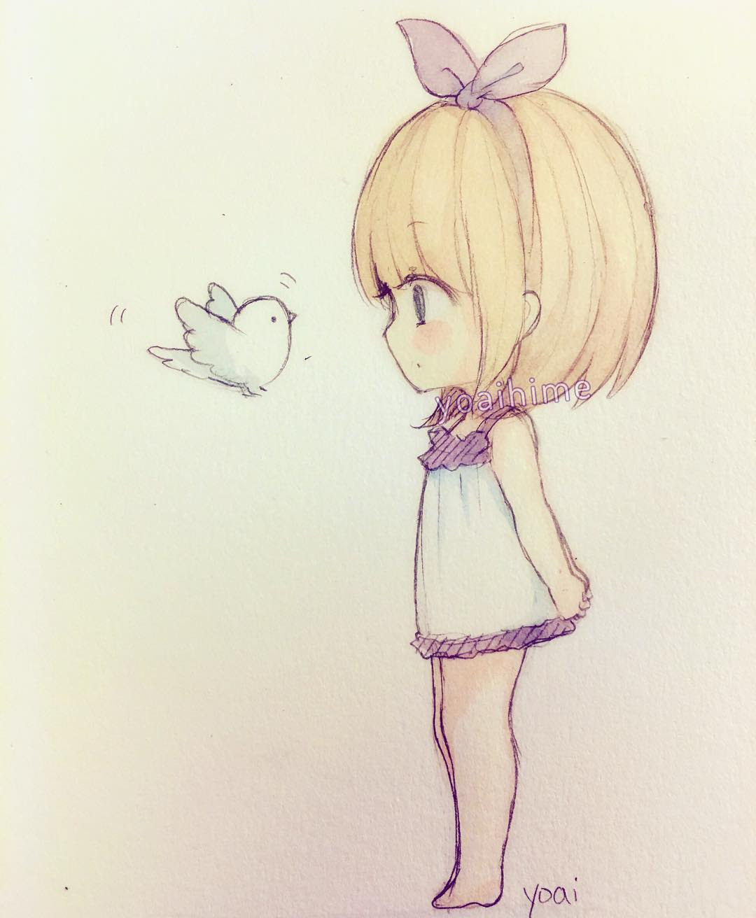 Korean illustrator captures love and intimacy so well that you can almost feel it. Adorable Cute Anime Girl Drawings Easy For Kids Sinhala21 Blogspot Com