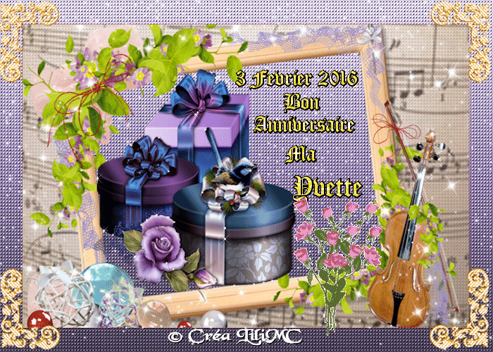 Bon Anniversaire Yvette Shan