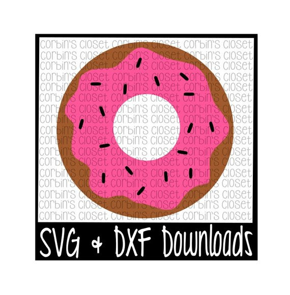 Layered Donut Svg For Silhouette - SVG Layered
